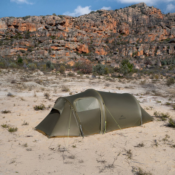 Палатка двухместная Naturehike Opalus UL CNK2450WS036 4-сезонная темно-зеленая
