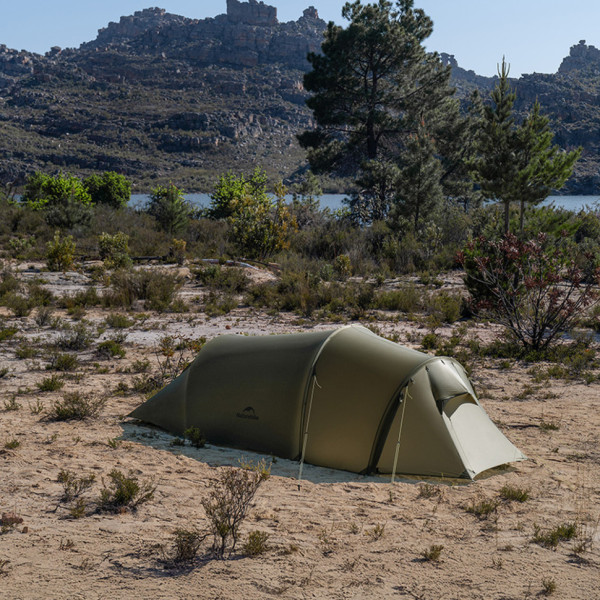 Палатка трехместная Naturehike Opalus UL CNK2450WS036 темно-зеленая 4 сезона