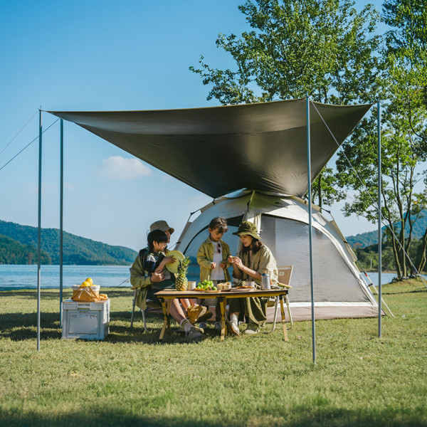 Автоматическая трехместная палатка Naturehike Ango CNK2550WS010 L серая