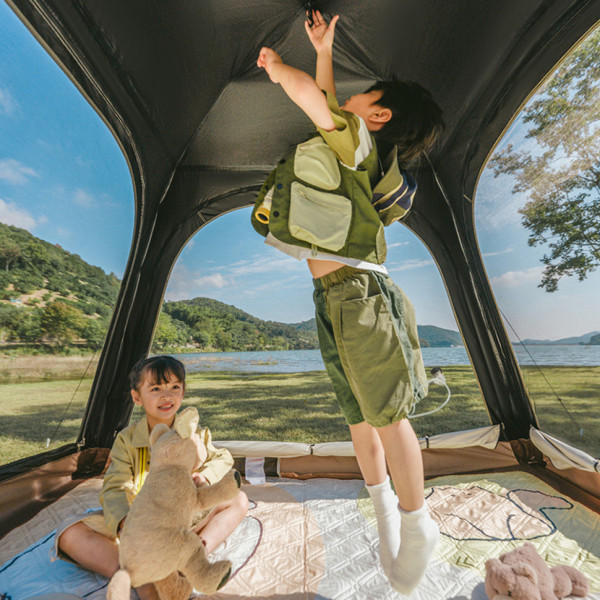 Автоматическая трехместная палатка Naturehike Ango CNK2550WS010 L серая