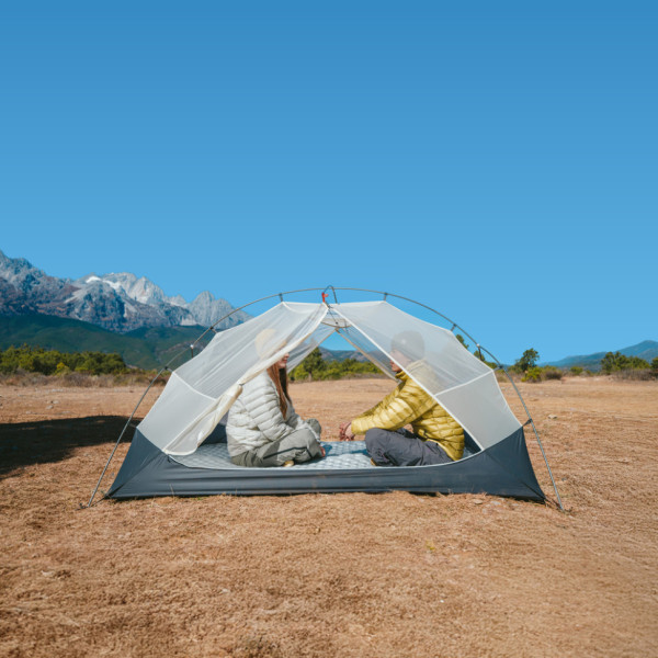 Ультралегкая одноместная палатка Naturehike Mongar CNK2550WS016 серая