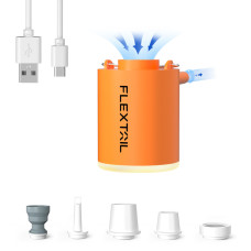 Кемпинговый насос-фонарь Flextail Tiny Pump Х 6975755964379 USB-C оранжевый