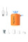 Кемпинговый насос-фонарь Flextail Tiny Pump Х 6975755964379 USB-C оранжевый