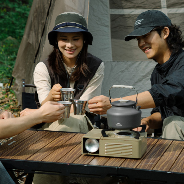 Чайник кемпинговый Naturehike CNK2450CF030 1.4 л алюминиевый 6927595788653