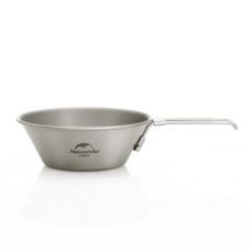 Титановая миска Naturehike NH20CJ004 300 мл со складной ручкой