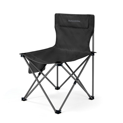 Кресло складное Naturehike Shan Lan T01 CNK2550JJ025 стальное черное