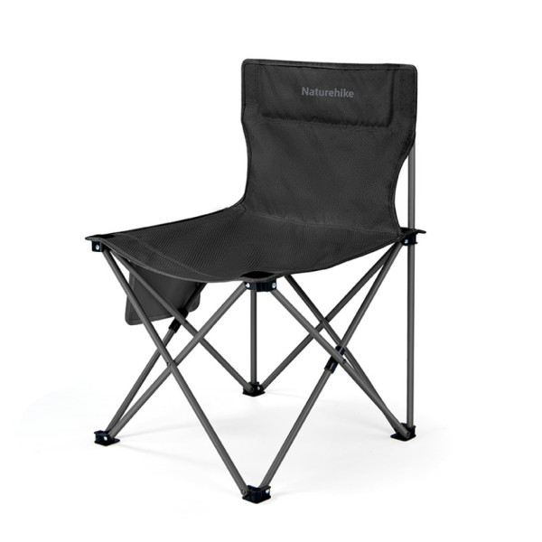 Кресло складное Naturehike Shan Lan T01 CNK2550JJ025 стальное черное