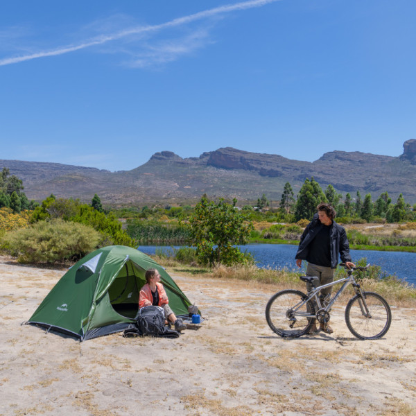 Палатка трехместная Naturehike Bleik Series CNK2550WS038 зеленая для кемпинга