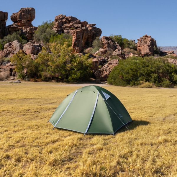 Трехместная палатка Naturehike Bleik Series Tent CNK2550WS038 зеленая для кемпинга