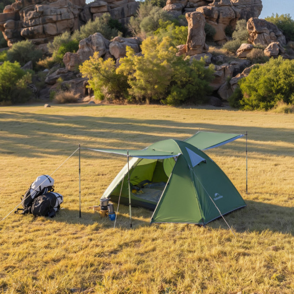 Трехместная палатка Naturehike Bleik Series Tent CNK2550WS038 зеленая для кемпинга