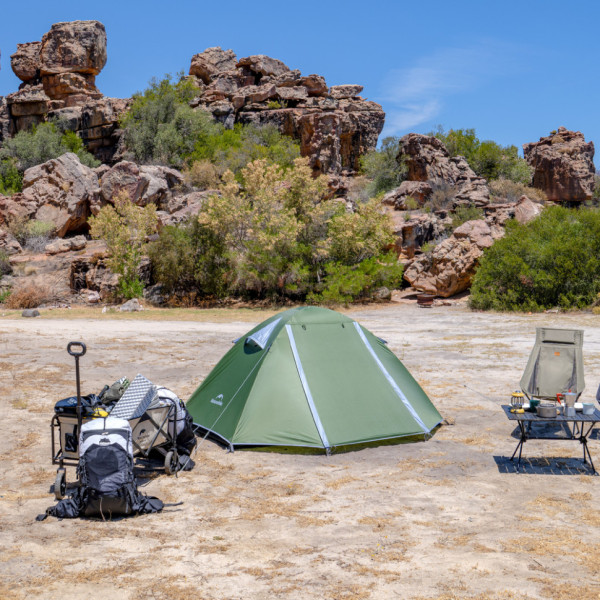 Трехместная палатка Naturehike Bleik Series Tent CNK2550WS038 зеленая для кемпинга