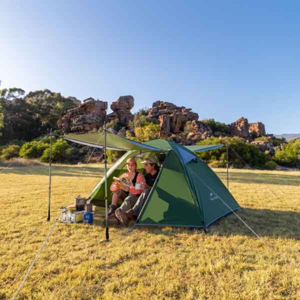 Трехместная палатка Naturehike Bleik Series Tent CNK2550WS038 зеленая для кемпинга