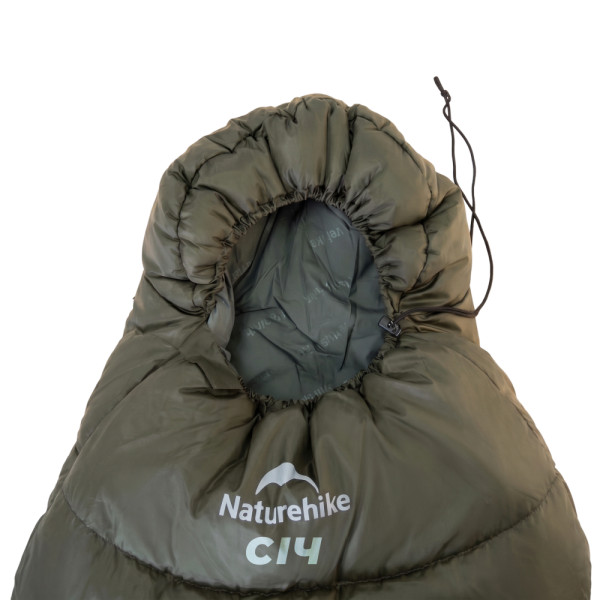 Спальный мешок кокон Naturehike CNK2300SD014 MJ600 Сич зеленый 3-сезонный