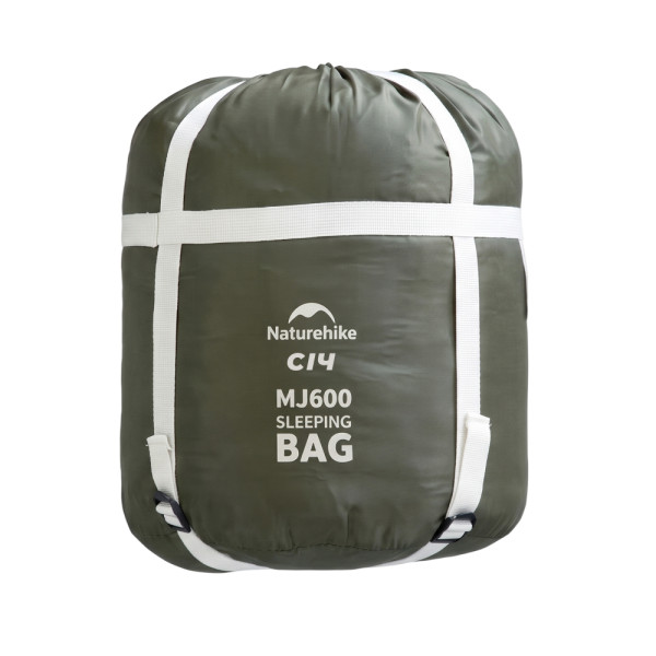 Спальный мешок кокон Naturehike CNK2300SD014 MJ600 Сич зеленый 3-сезонный