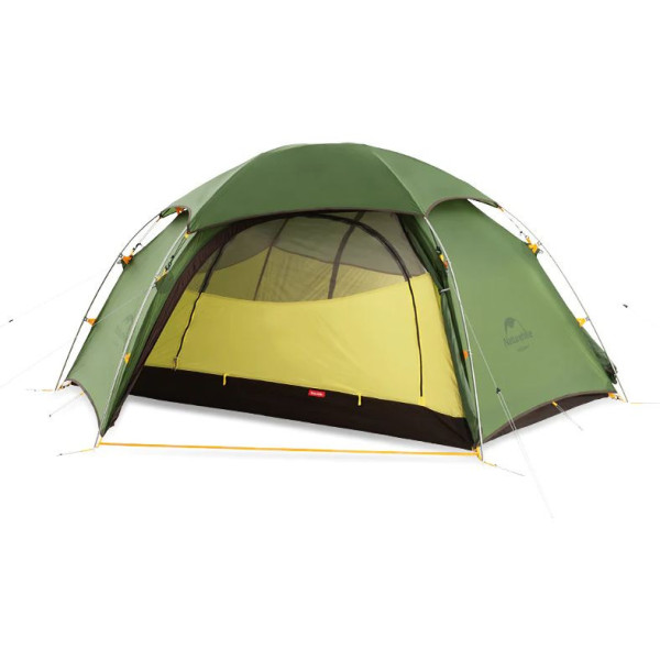 Намет двомісний Naturehike Cloud Peak 2 20D NH17K240-Y темно-зелений