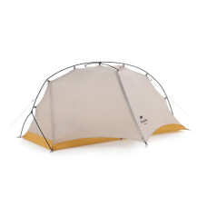 Палатка ультралегкая одноместная Naturehike NH21ZP003 6927595775424 серо-желтая 930 г