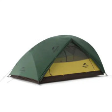 Двухместная палатка Naturehike Star-River 2 NH17T012-T с футпринтом темно-зеленая