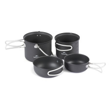Набор туристической посуды Naturehike NH18T018-G из анодированного алюминия