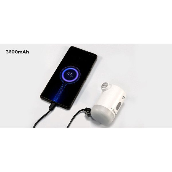 Кемпинговый насос-фонарь Flextail Max Pump 2 Pro MP2P4000-WT-i powerbank белый