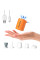 Кемпинговый насос Flextail Tiny Pump 6975755961378 аккумуляторный оранжевый