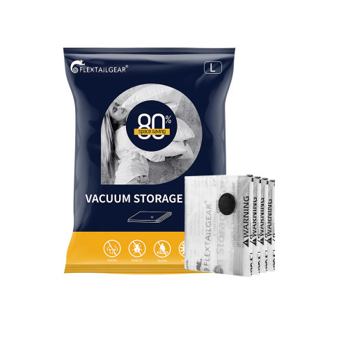 Вакуумные пакеты Flextail 6971670130394 размер S 40х60 см для одежды 4 шт