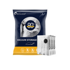 Вакуумные пакеты Flextail M 50х70 см 4 шт 6971670130370 водонепроницаемые многоразовые