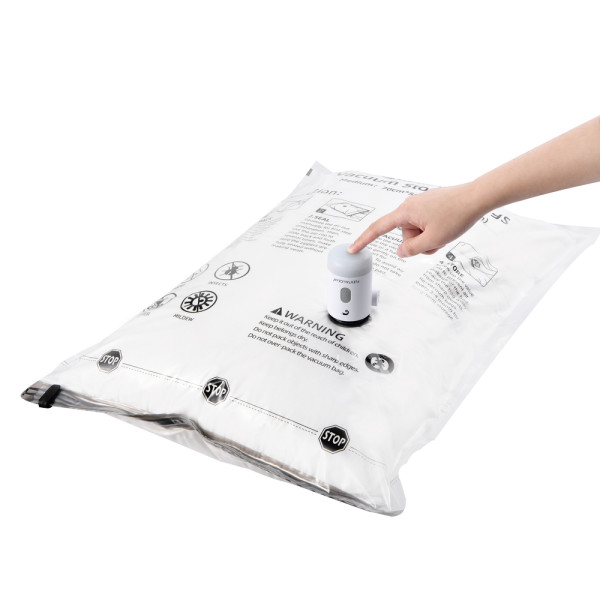 Вакуумные пакеты Flextail M 50х70 см 4 шт 6971670130370 водонепроницаемые многоразовые