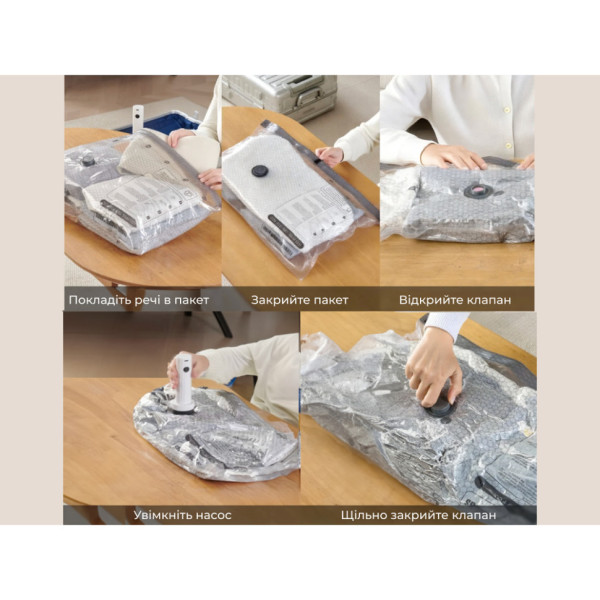 Вакуумный упаковщик Flextail Vollyc NANO BAG SET 6975755967134 с насосом Type-C