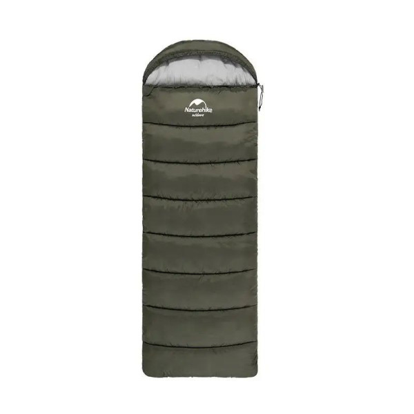 Спальный мешок Naturehike U250 NH20MSD07 правый темно-зеленый