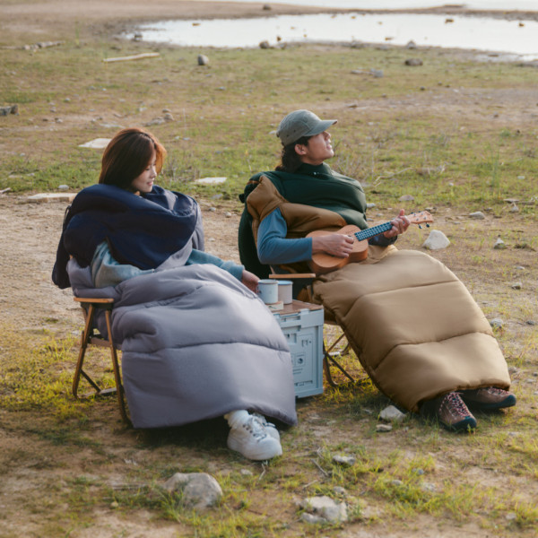 Спальний мішок Naturehike Sunny Day U250 CNK2550WS028 правий, коричнево-зелений
