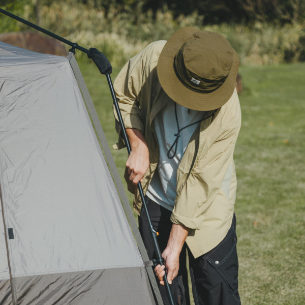 Палатка четырехместная Naturehike Cape Series 5.2 CNK2450WS037 серо-коричневая