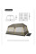 Палатка восьмиместная Naturehike Cape 13.1 CNK2450WS050 серо-коричневая
