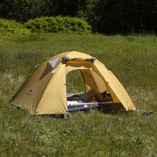 Двомісний намет Naturehike P-Series 6927595783597, темно-синій, алюмінієвий каркас