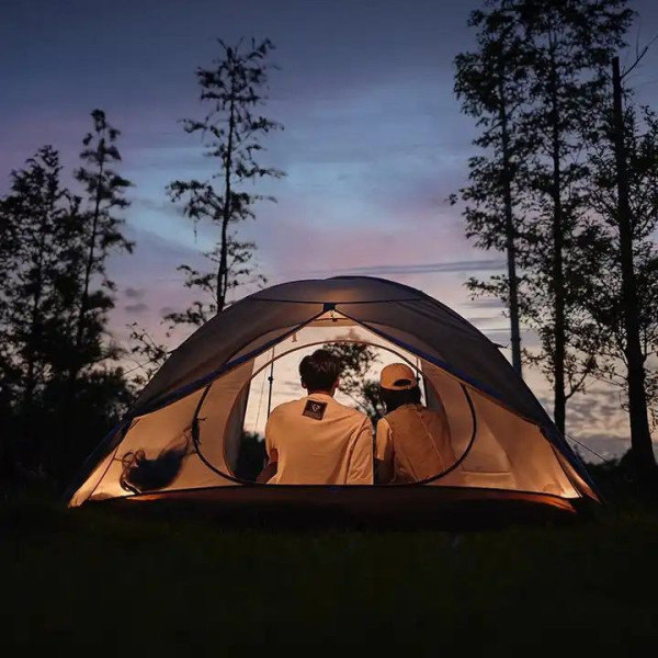 Палатка трехместная Naturehike CNK2300ZP024 6976023923708, белая для кемпинга