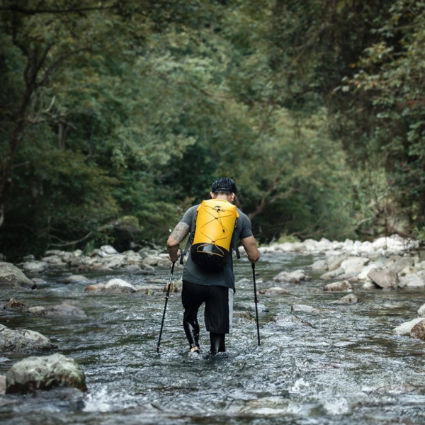 Водонепроникний рюкзак Naturehike NH21FSB04 40л жовтий IPX6