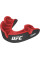 Капа боксерська OPRO Silver UFC Hologram Black/Red (art.002259002)