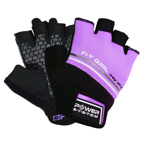Рукавички для фітнесу Power System PS-2920 Fit Girl Evo Purple XS