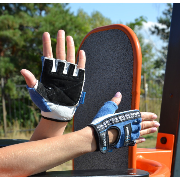 Рукавички для фітнесу Power System PS-2200 Workout Blue S