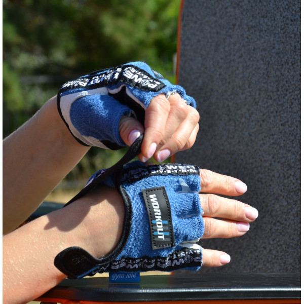 Рукавички для фітнесу Power System PS-2200 Workout Blue S