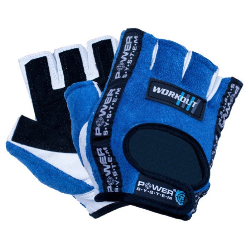 Рукавички для фітнесу Power System PS-2200 Workout Blue L