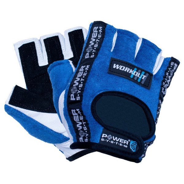 Рукавички для фітнесу Power System PS-2200 Workout Blue L