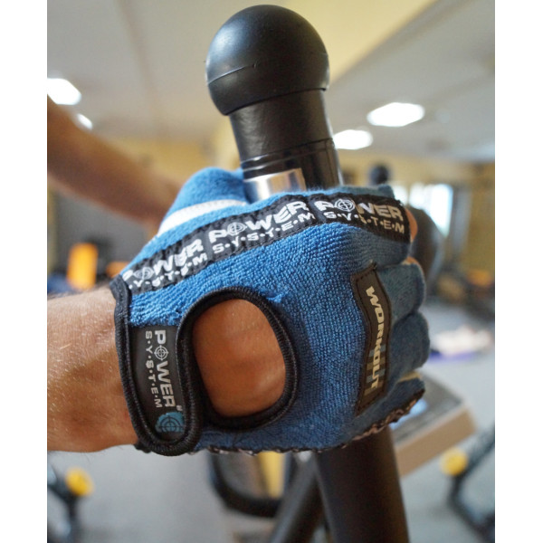 Рукавички для фітнесу Power System PS-2200 Workout Blue L