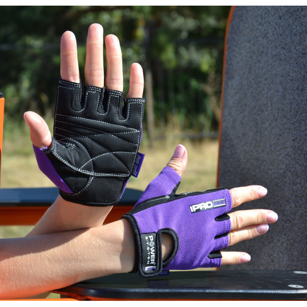 Рукавички для фітнесу Power System PS-2250 Pro Grip жіночі Purple XS