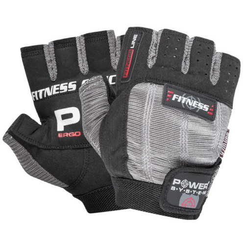 Рукавички для фітнесу Power System PS-2300 Fitness Grey/Black XL