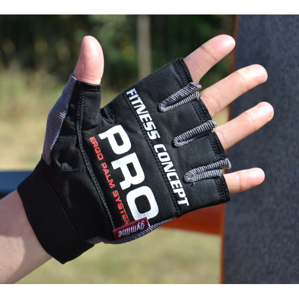 Рукавички для фітнесу Power System PS-2300 Fitness Grey/Black XL