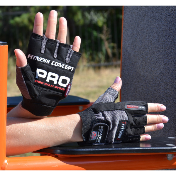 Рукавички для фітнесу Power System PS-2300 Fitness Grey/Black XL