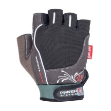 Жіночі рукавички для фітнесу Power System Woman Power PS-2570 XS чорні