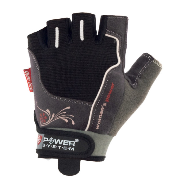 Рукавички для фітнесу Power System PS-2570 Woman’s Power жіночі Black XS