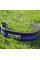 Пояс для пауерліфтингу Power System PS-3800 PowerLifting шкіряний Black/Blue Line M