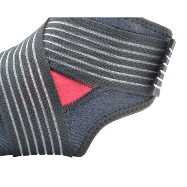 Бандаж на гомілкостоп Power System PS-6013 Neo Knee Support Black/Red (1шт.) XL